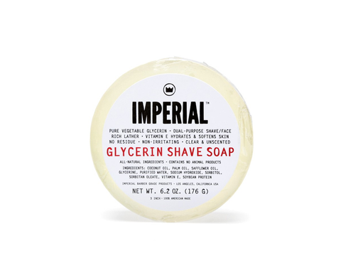 Imperial Glycerin Shave Soap